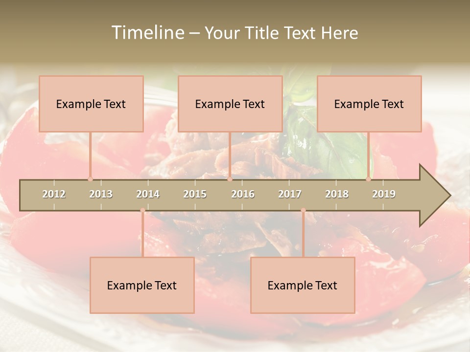Vegetable Nutrition Fine PowerPoint Template