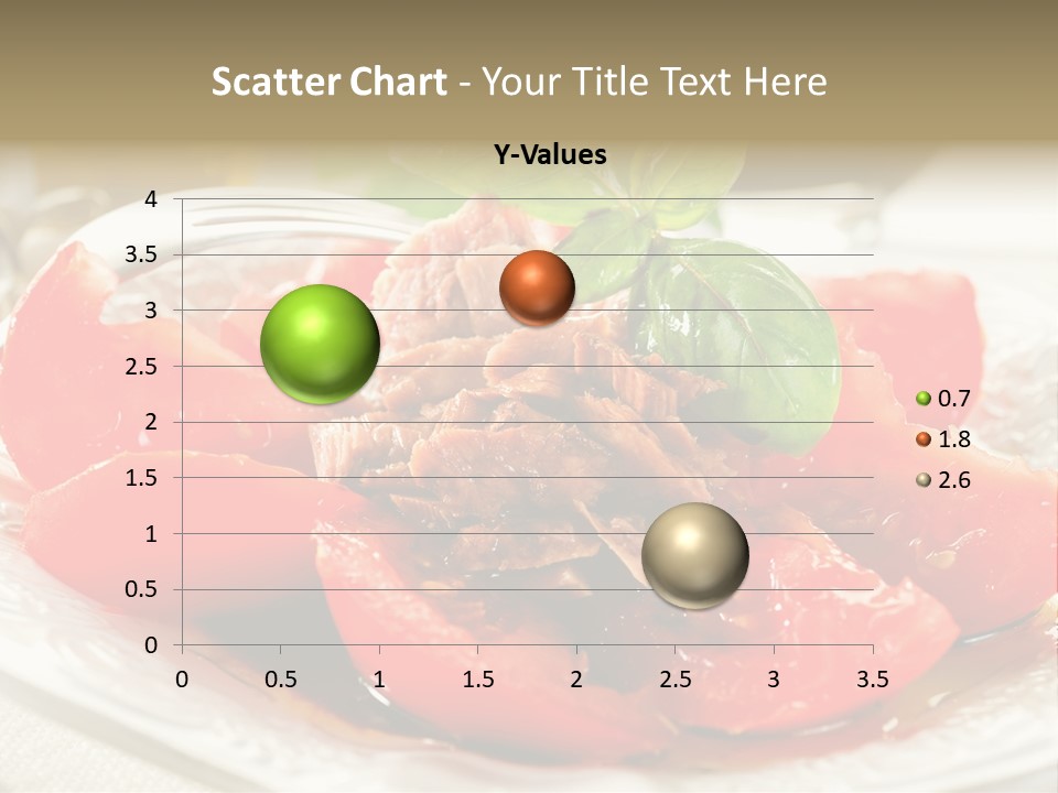 Vegetable Nutrition Fine PowerPoint Template