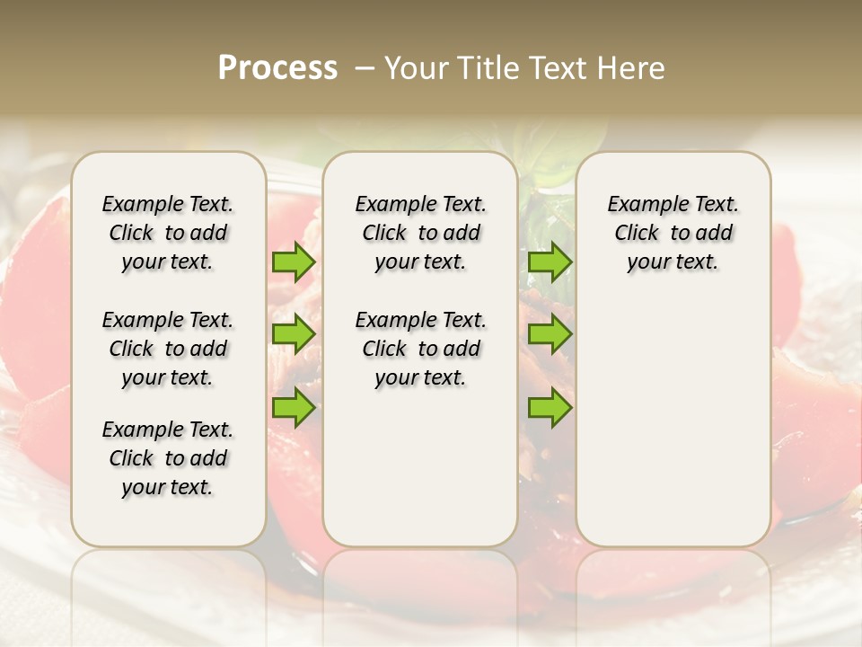 Vegetable Nutrition Fine PowerPoint Template