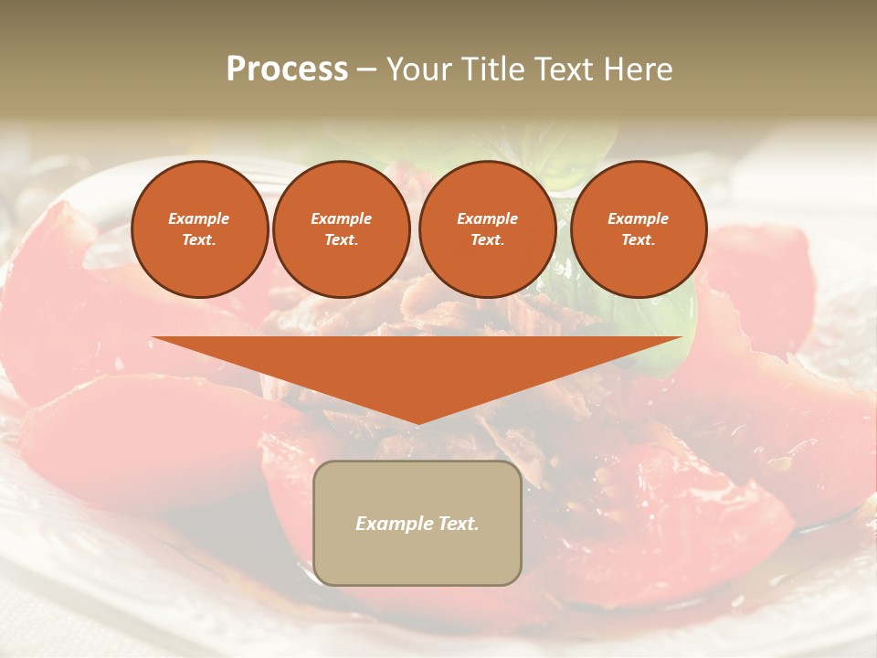 Vegetable Nutrition Fine PowerPoint Template
