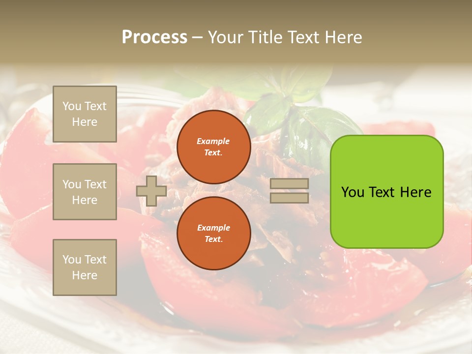 Vegetable Nutrition Fine PowerPoint Template