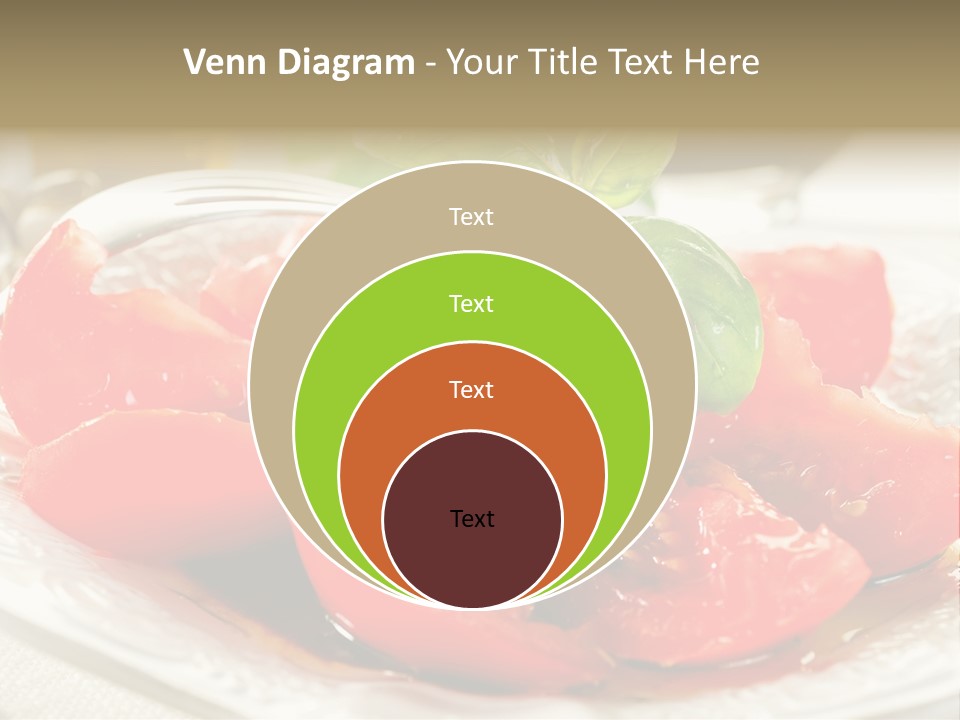 Vegetable Nutrition Fine PowerPoint Template