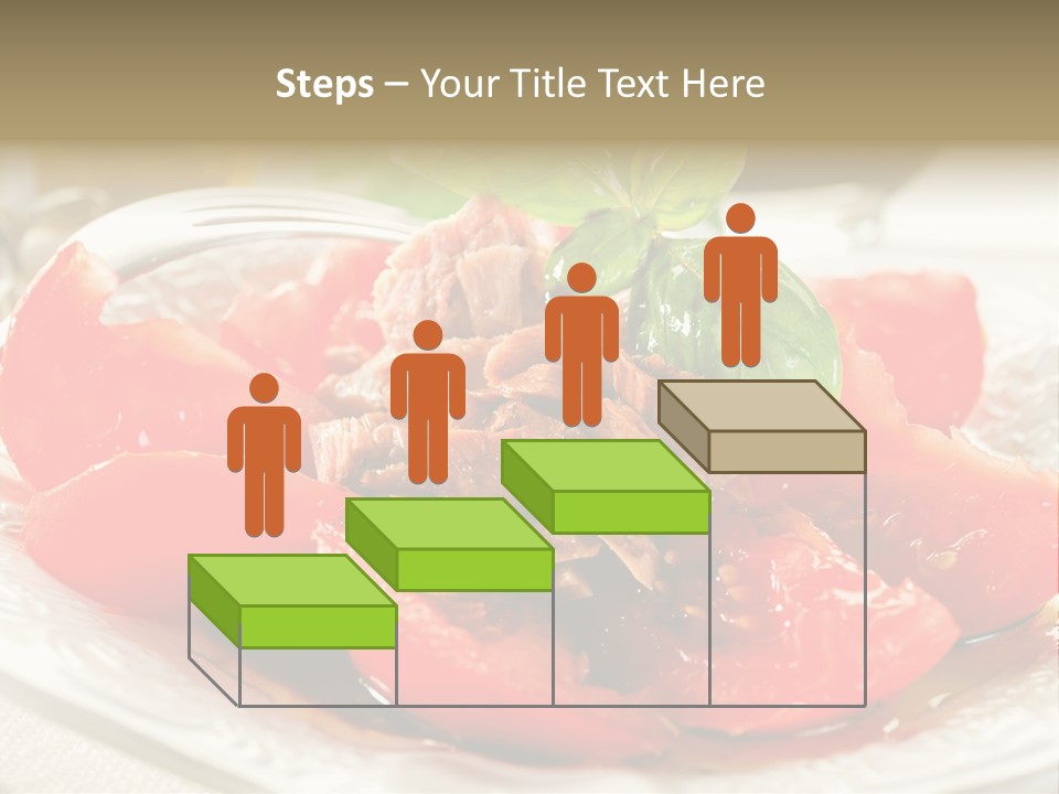 Vegetable Nutrition Fine PowerPoint Template