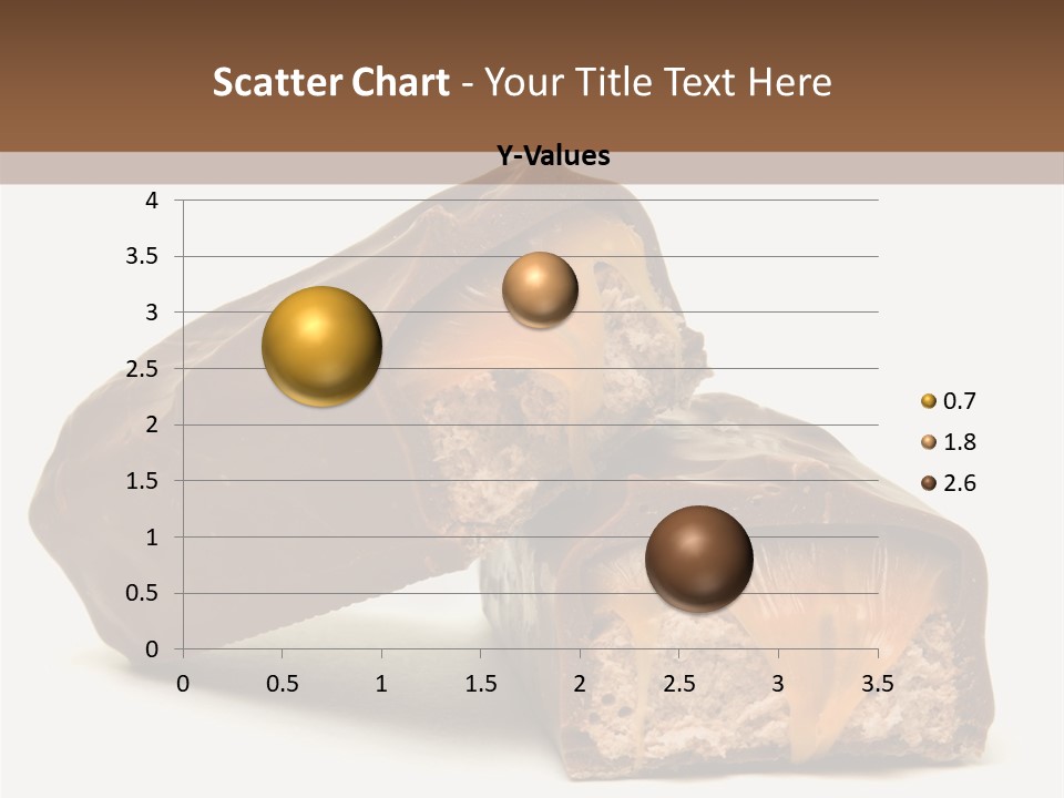 Caramel Treat Sliced PowerPoint Template