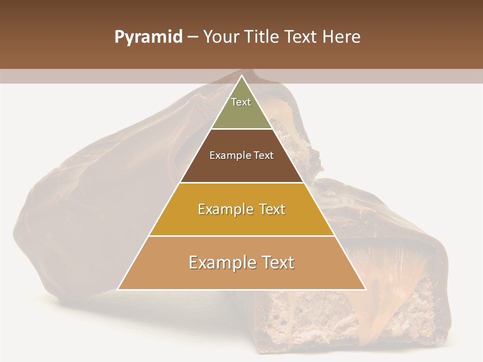Caramel Treat Sliced PowerPoint Template