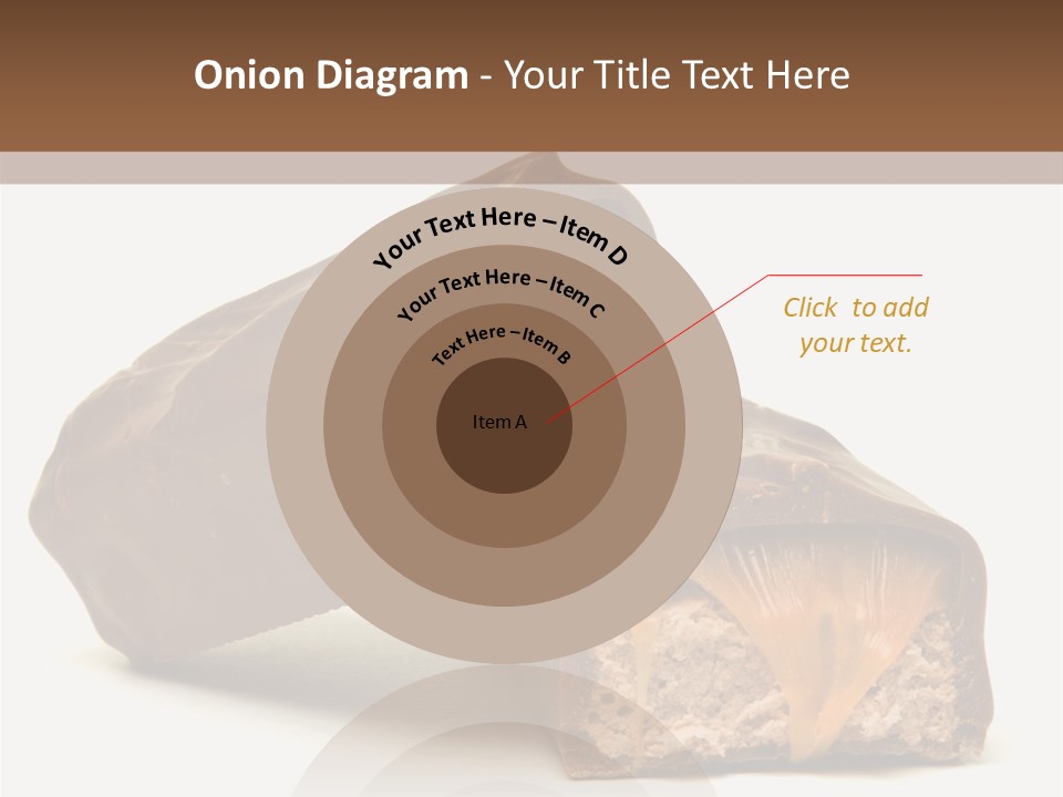 Caramel Treat Sliced PowerPoint Template