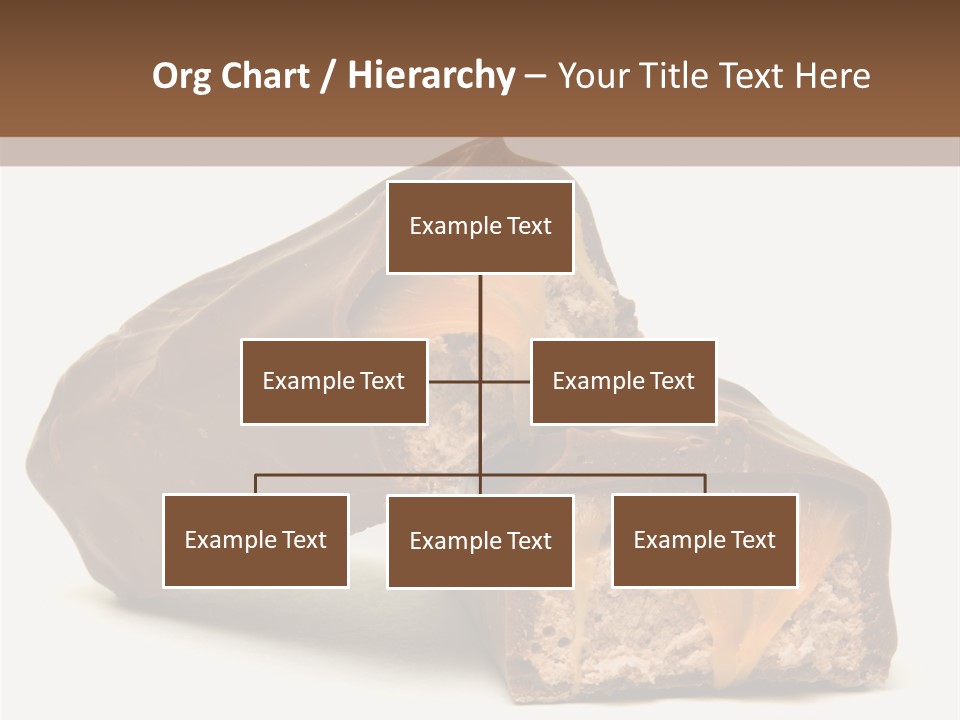 Caramel Treat Sliced PowerPoint Template