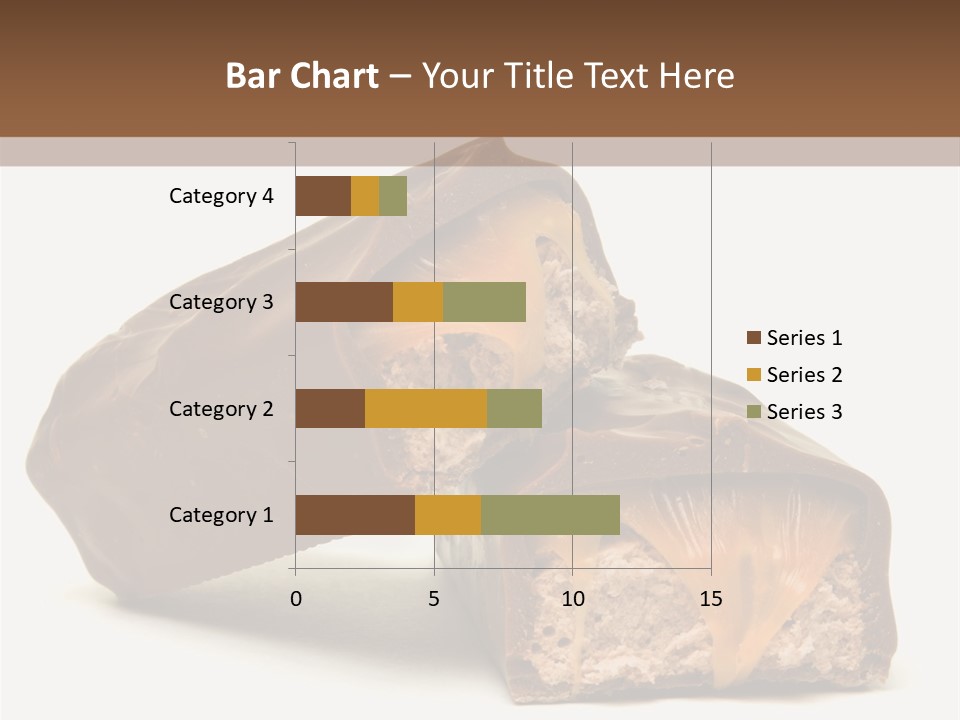 Caramel Treat Sliced PowerPoint Template