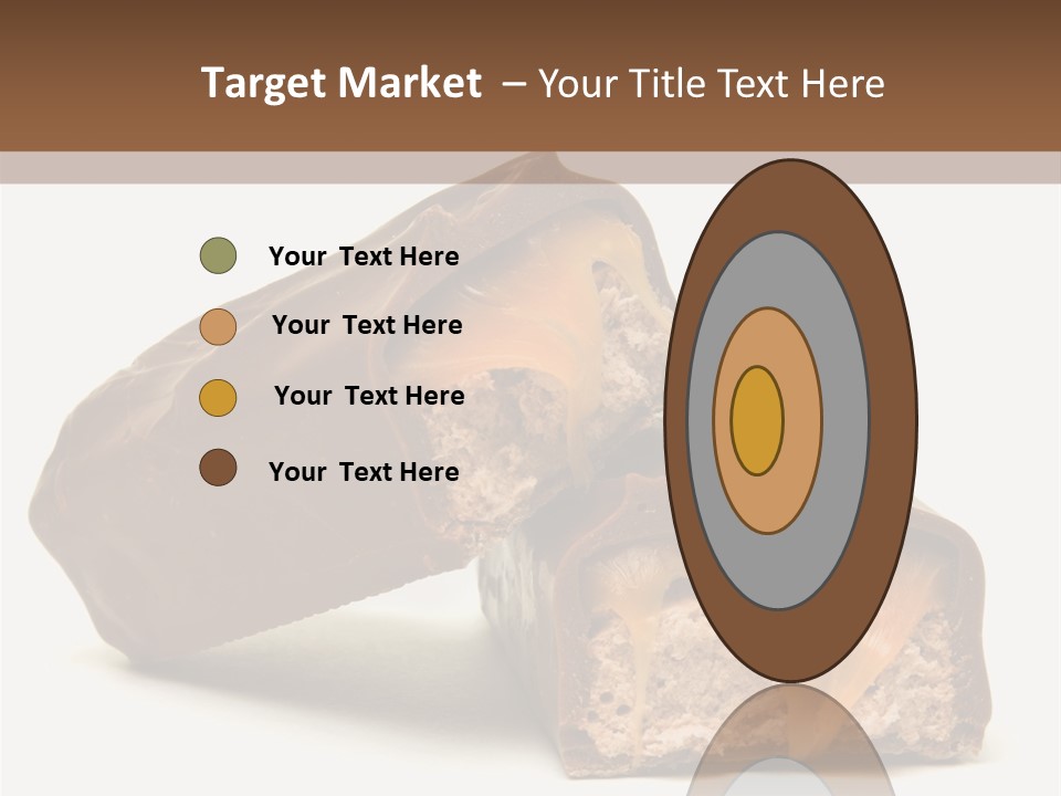 Caramel Treat Sliced PowerPoint Template
