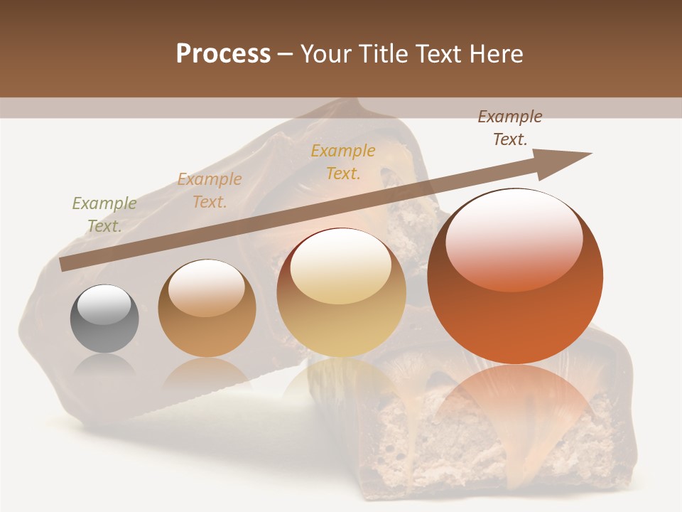 Caramel Treat Sliced PowerPoint Template