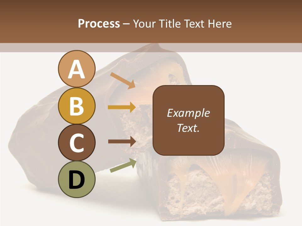 Caramel Treat Sliced PowerPoint Template