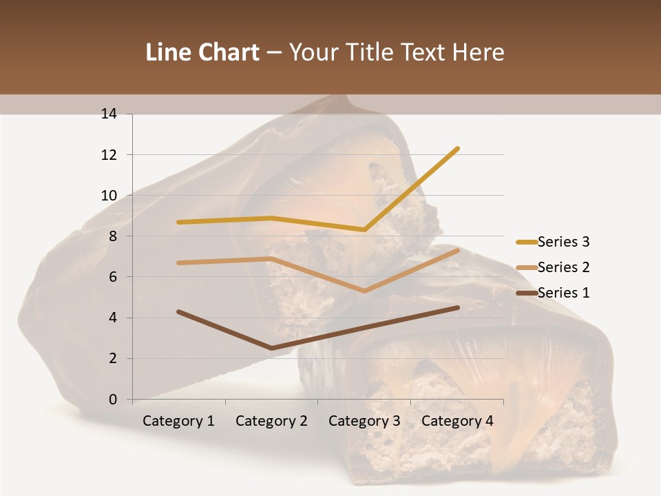 Caramel Treat Sliced PowerPoint Template