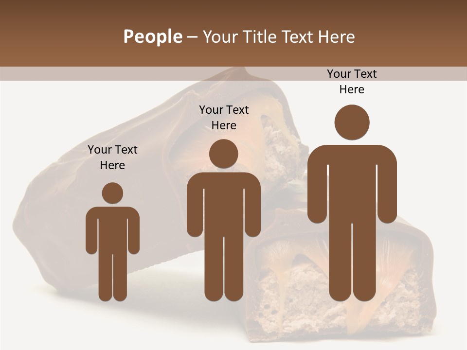 Caramel Treat Sliced PowerPoint Template