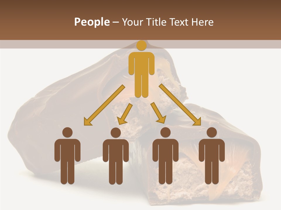 Caramel Treat Sliced PowerPoint Template