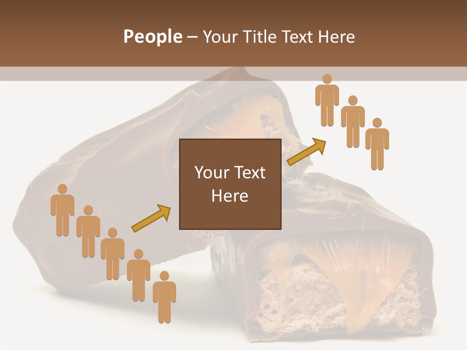 Caramel Treat Sliced PowerPoint Template