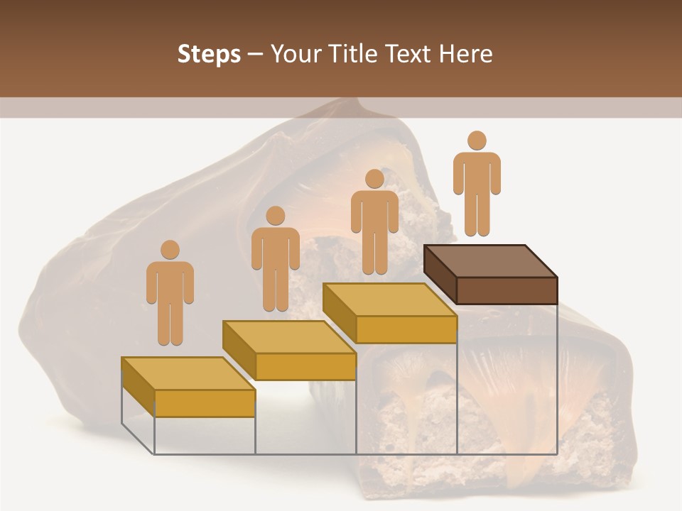 Caramel Treat Sliced PowerPoint Template