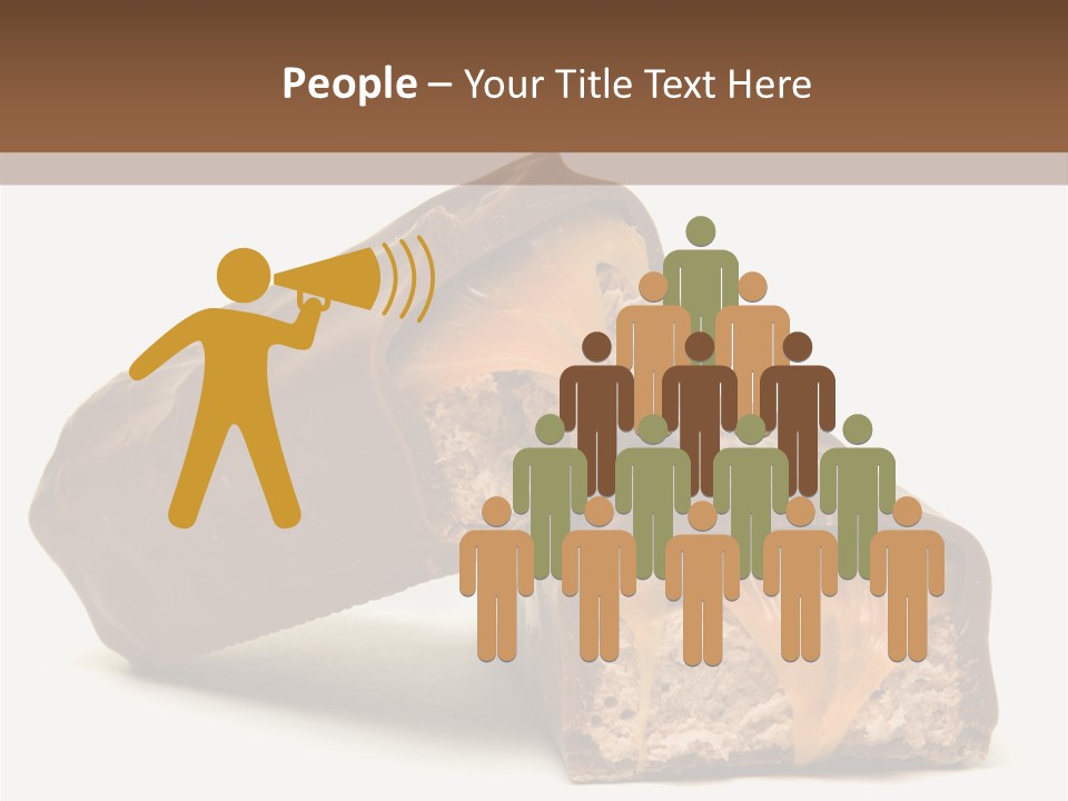 Caramel Treat Sliced PowerPoint Template