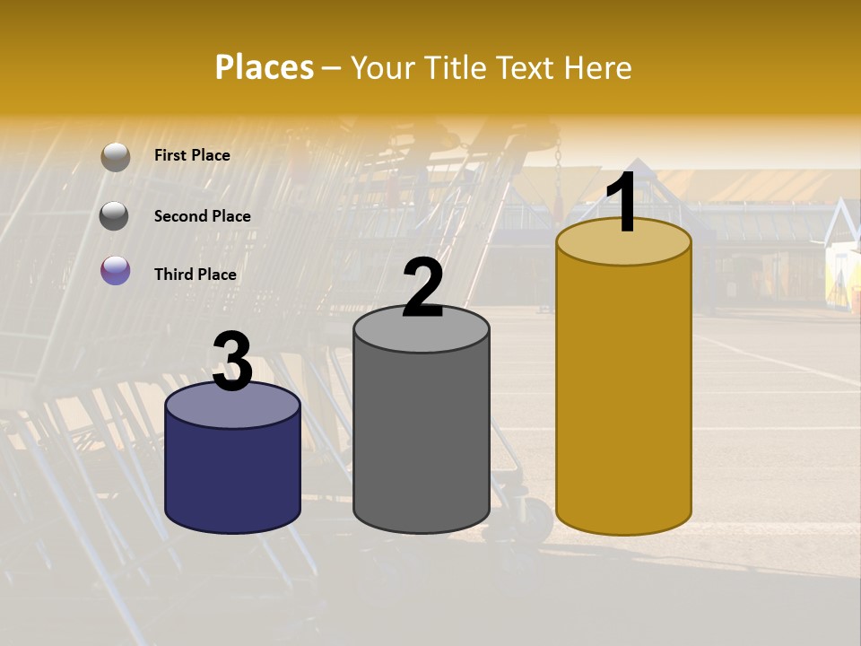 Selling Supermarket Shop PowerPoint Template
