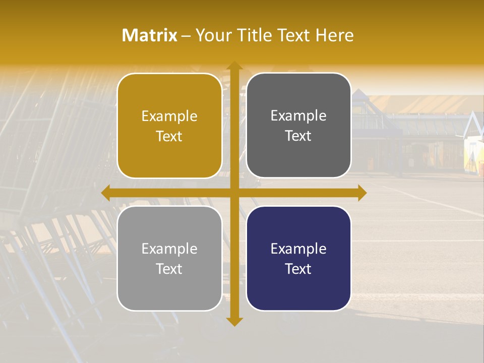 Selling Supermarket Shop PowerPoint Template