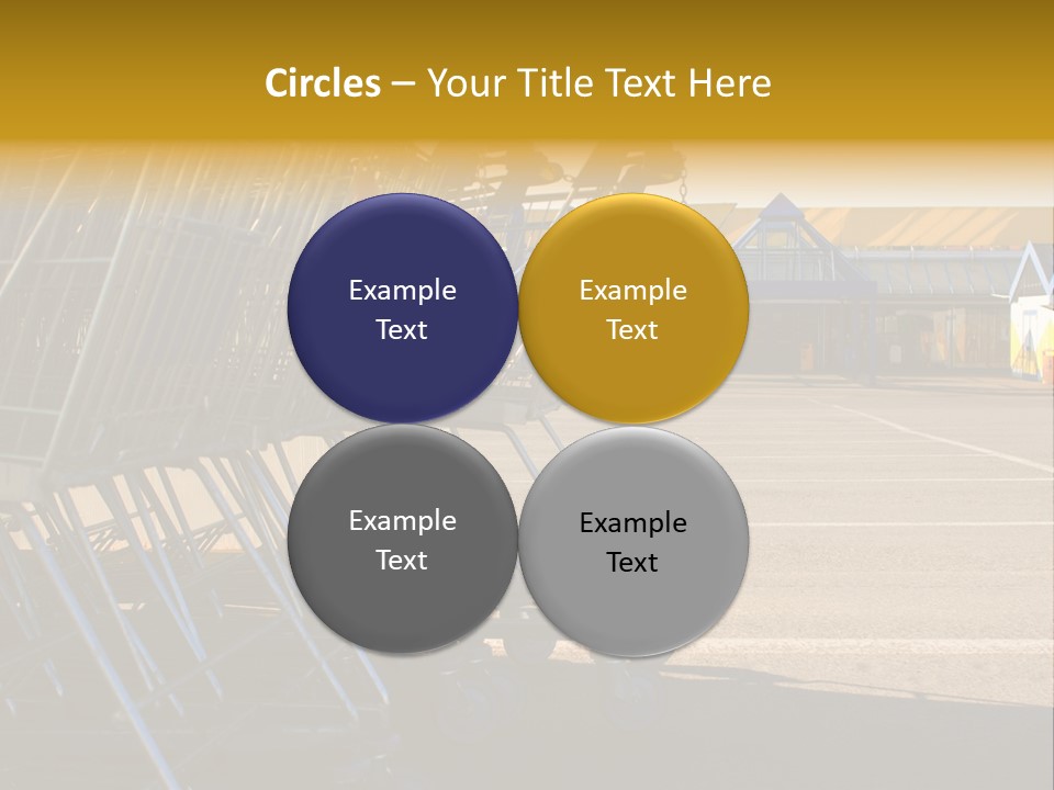 Selling Supermarket Shop PowerPoint Template
