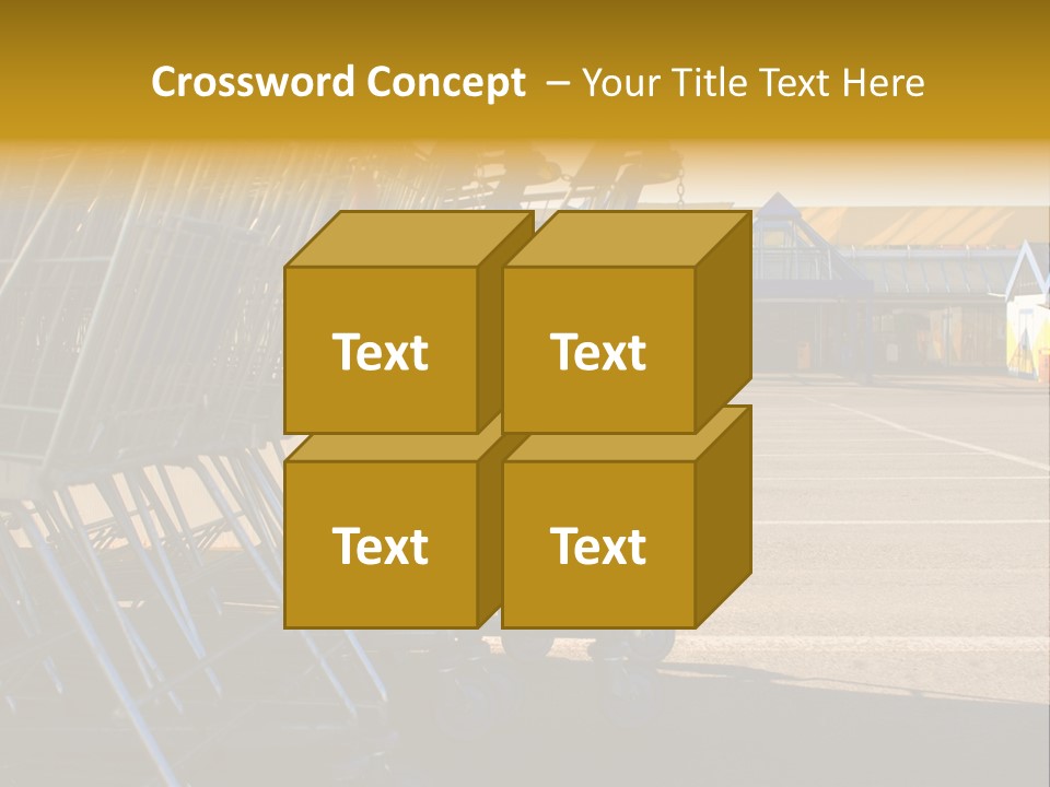 Selling Supermarket Shop PowerPoint Template