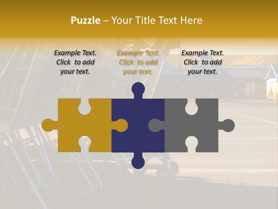 Selling Supermarket Shop PowerPoint Template