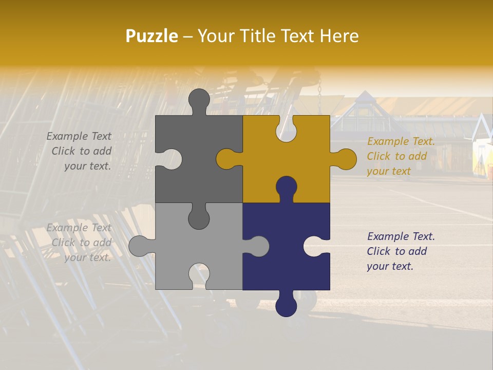Selling Supermarket Shop PowerPoint Template