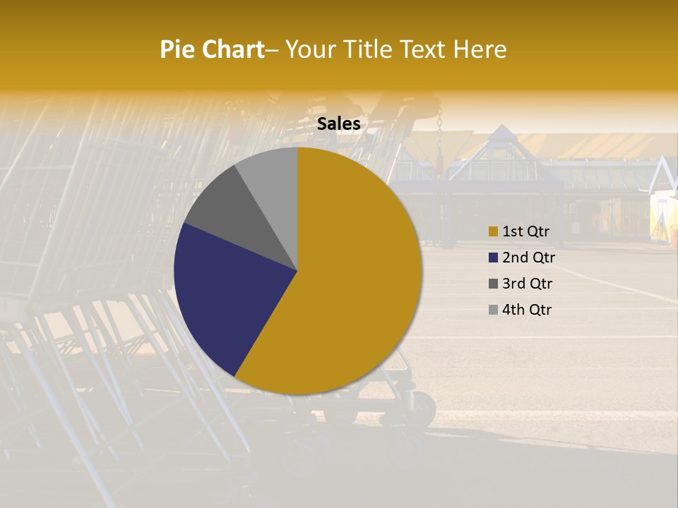 Selling Supermarket Shop PowerPoint Template