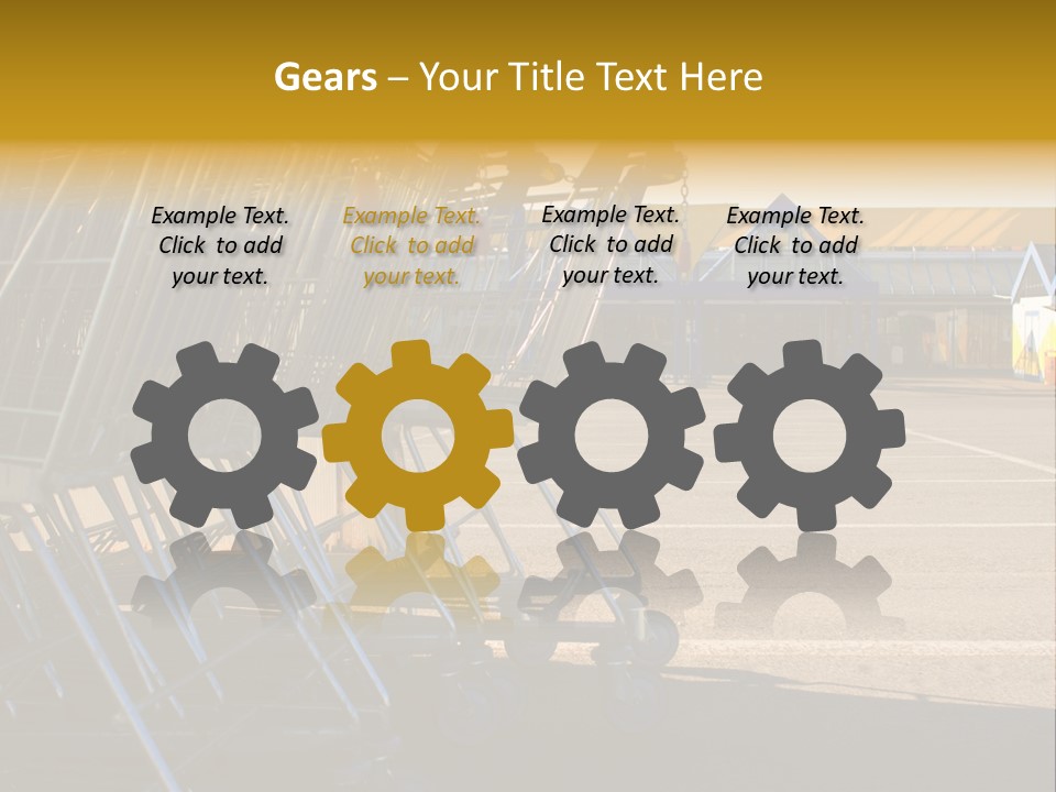 Selling Supermarket Shop PowerPoint Template