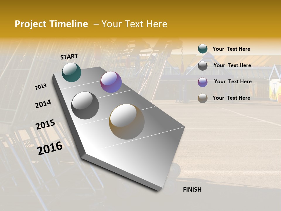 Selling Supermarket Shop PowerPoint Template
