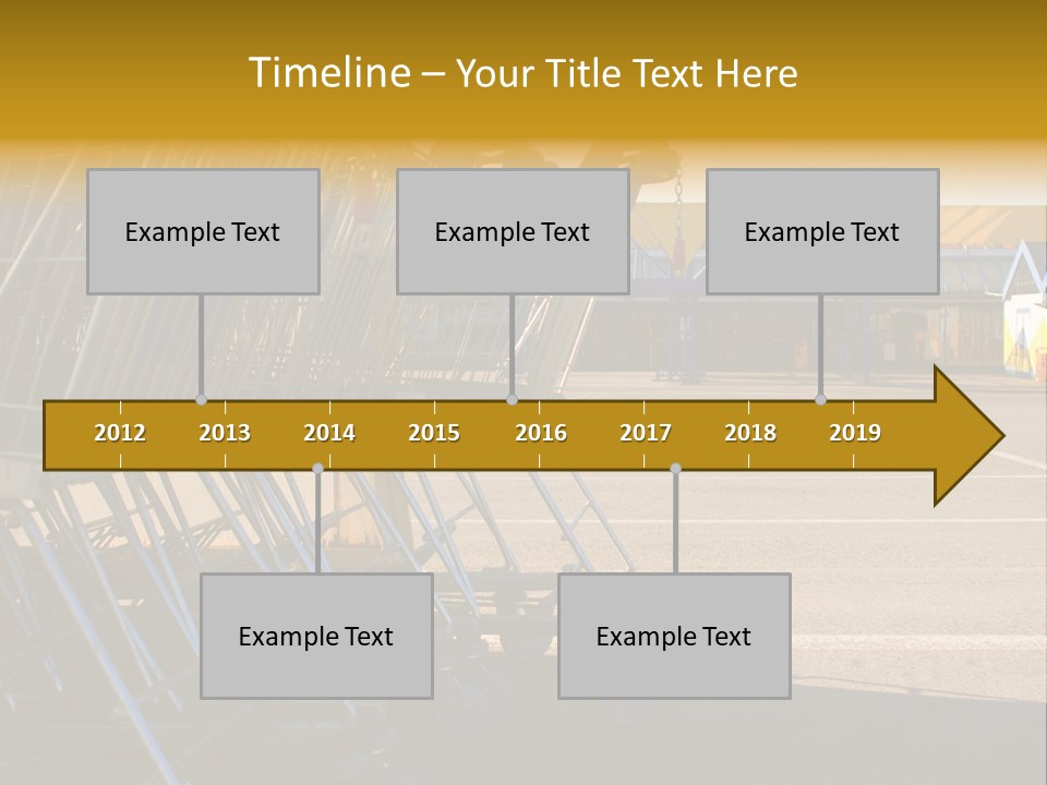 Selling Supermarket Shop PowerPoint Template