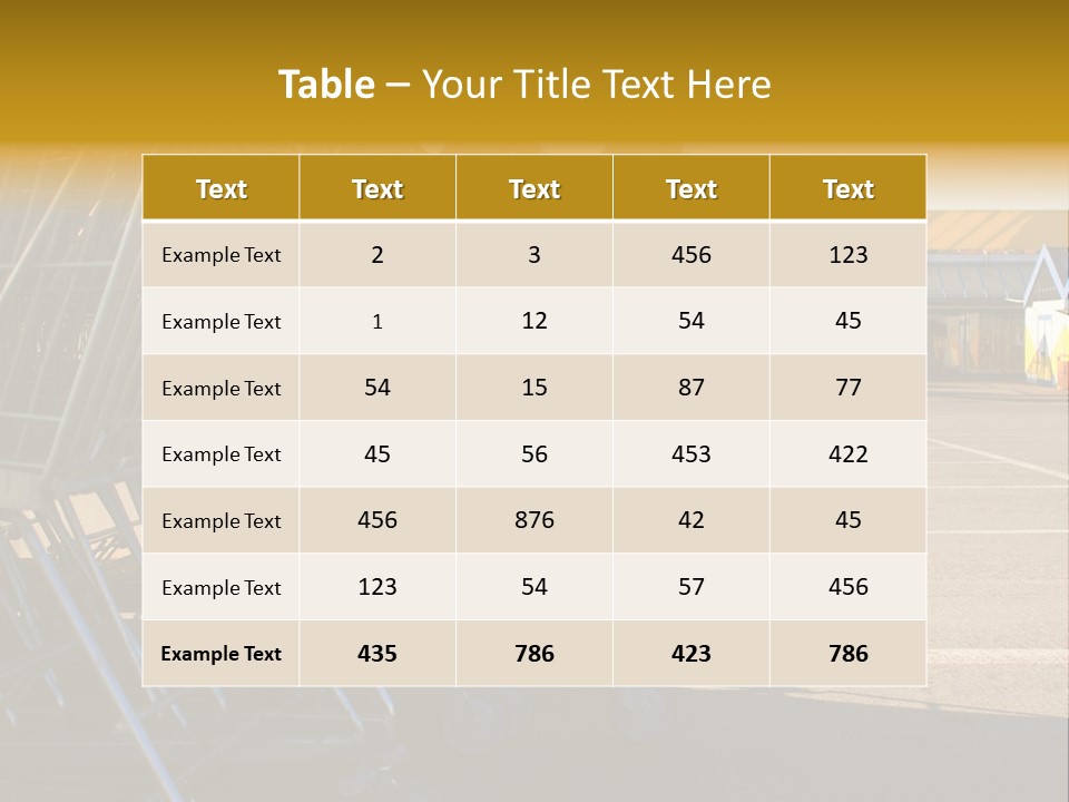 Selling Supermarket Shop PowerPoint Template