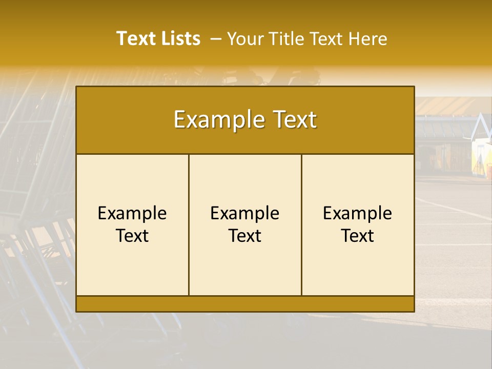 Selling Supermarket Shop PowerPoint Template
