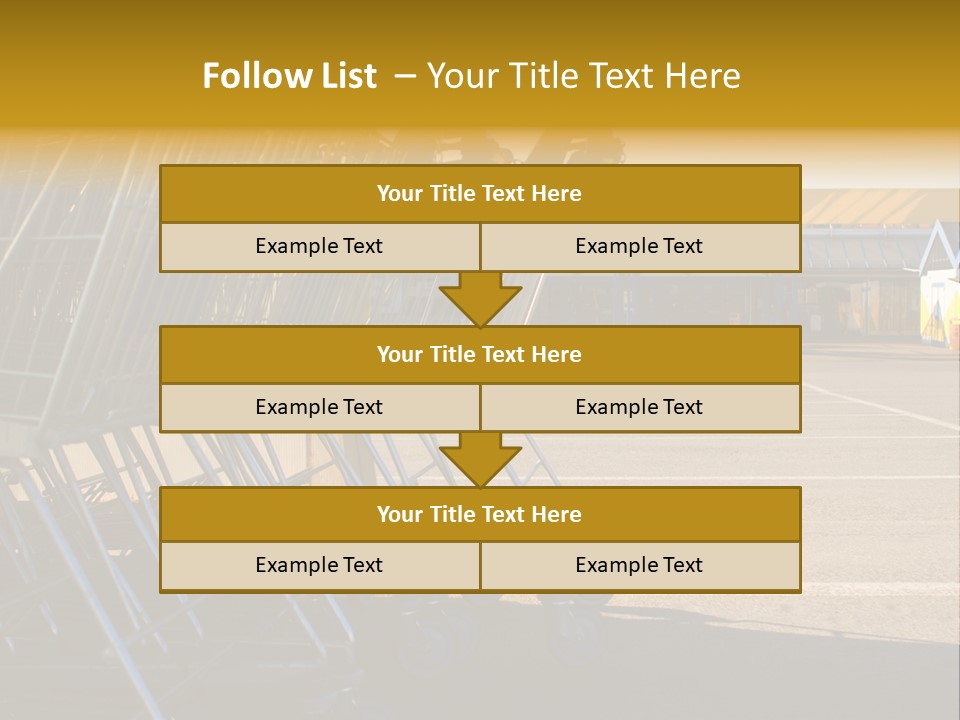 Selling Supermarket Shop PowerPoint Template