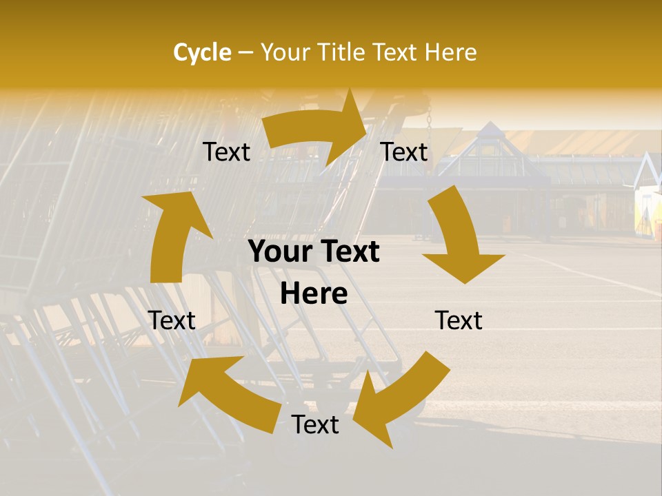 Selling Supermarket Shop PowerPoint Template