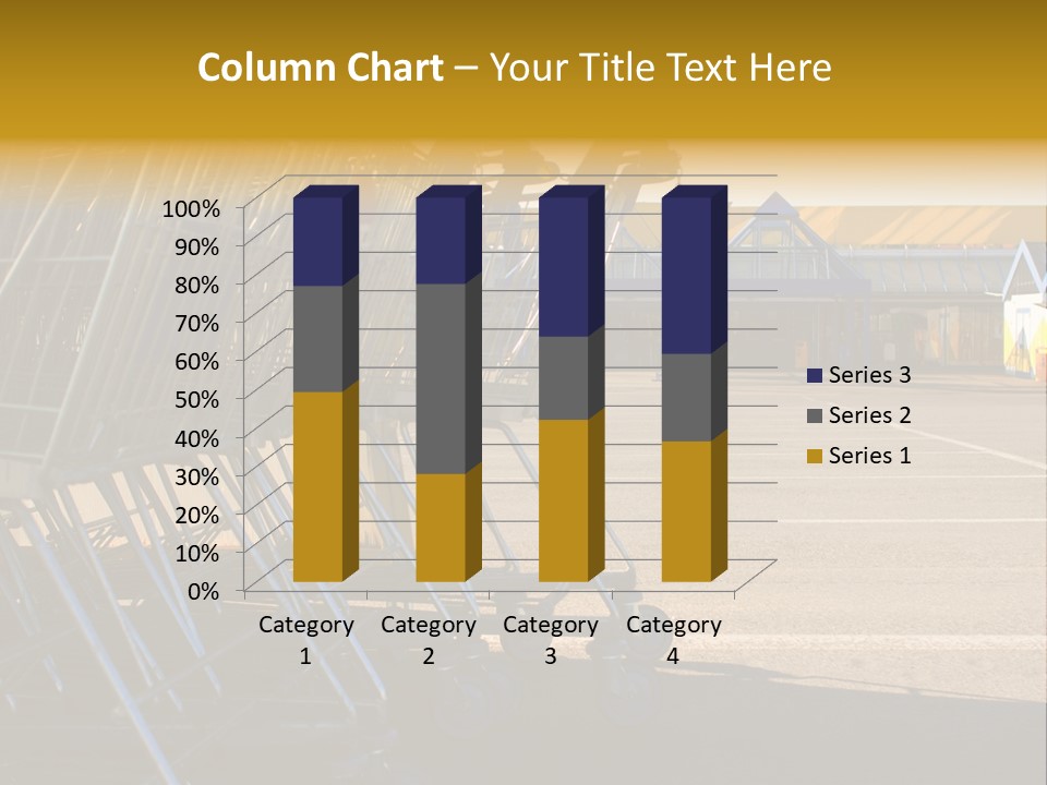 Selling Supermarket Shop PowerPoint Template