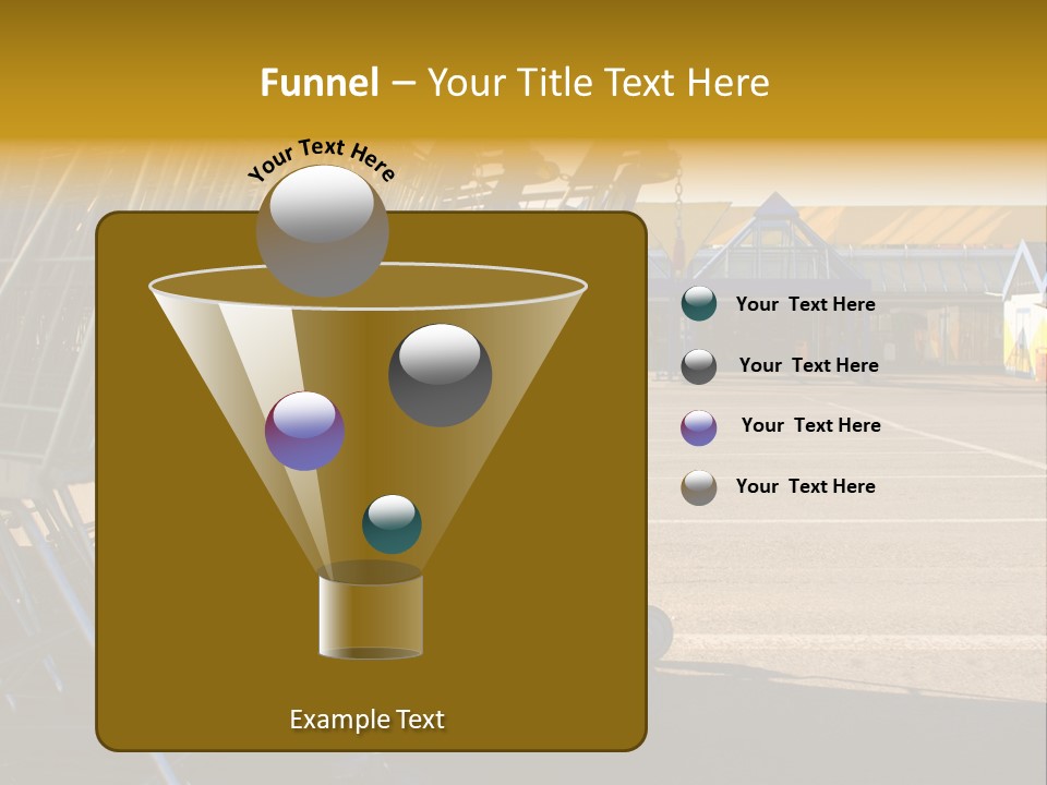 Selling Supermarket Shop PowerPoint Template