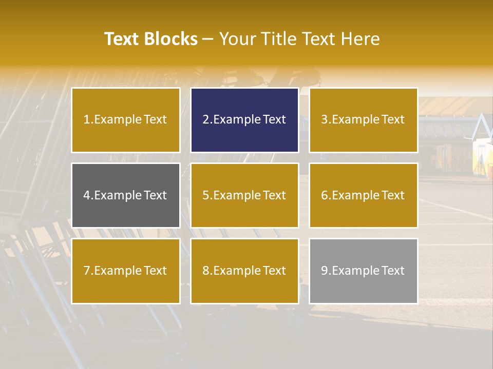 Selling Supermarket Shop PowerPoint Template