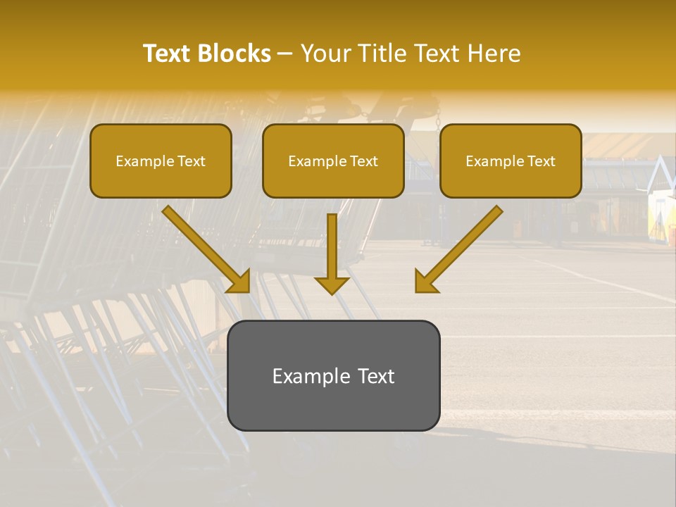 Selling Supermarket Shop PowerPoint Template