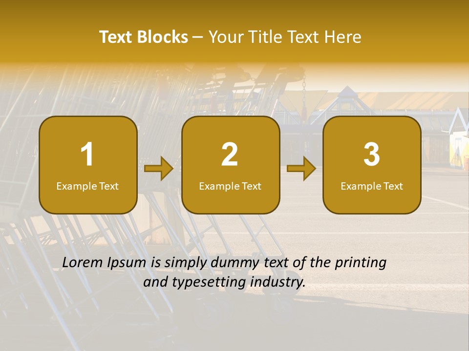 Selling Supermarket Shop PowerPoint Template