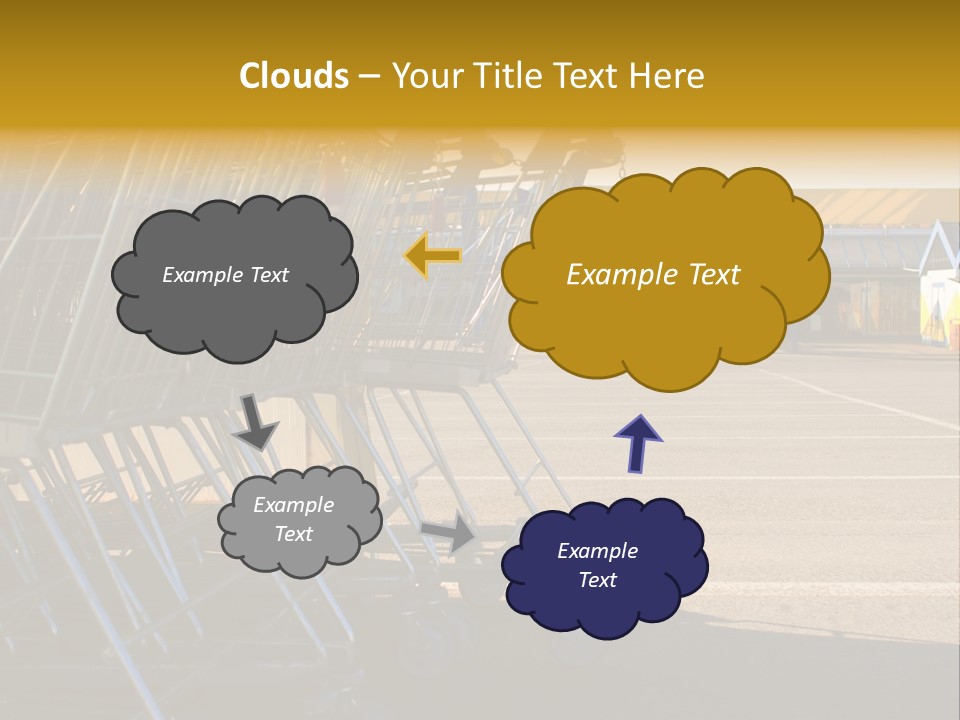 Selling Supermarket Shop PowerPoint Template