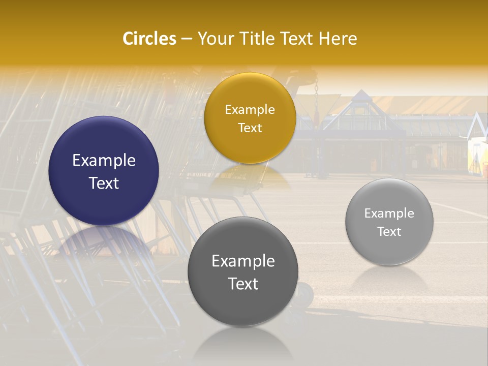 Selling Supermarket Shop PowerPoint Template