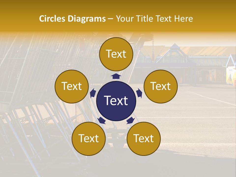 Selling Supermarket Shop PowerPoint Template