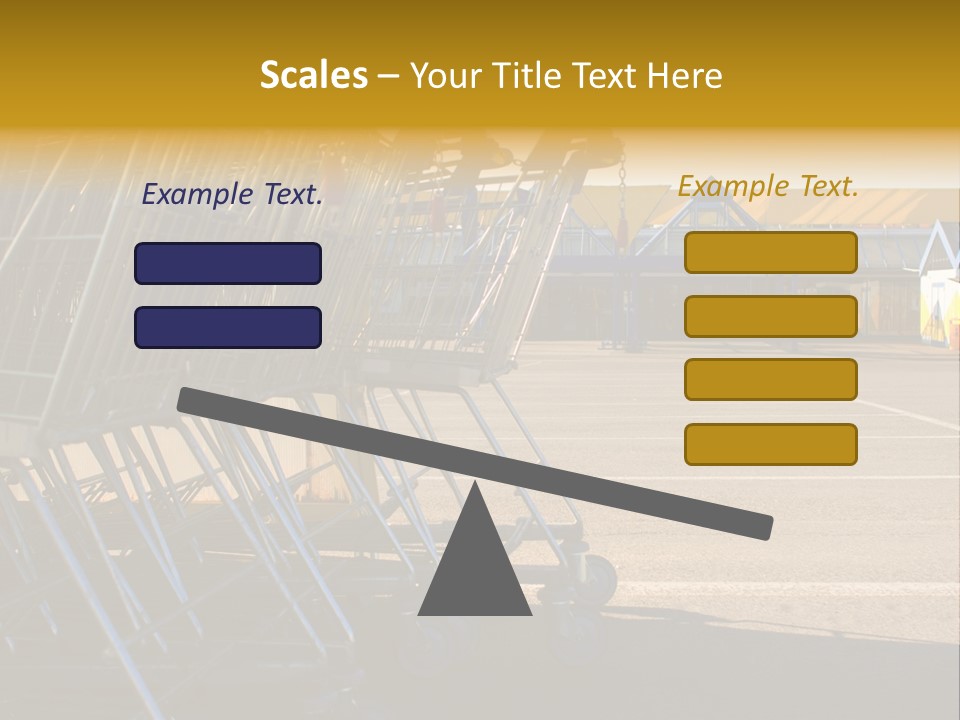 Selling Supermarket Shop PowerPoint Template