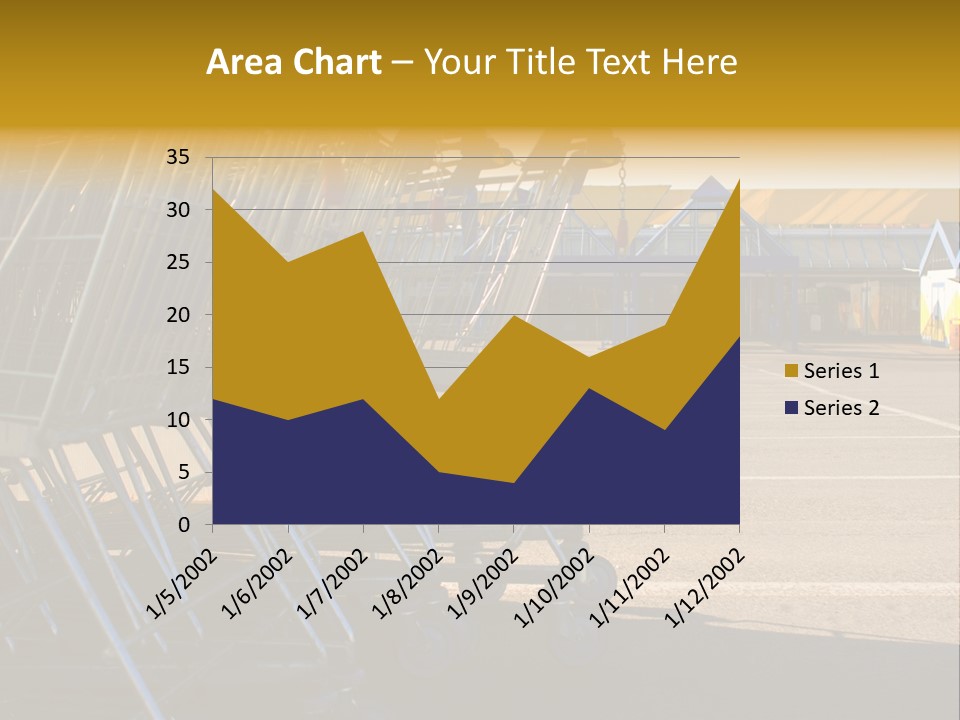 Selling Supermarket Shop PowerPoint Template
