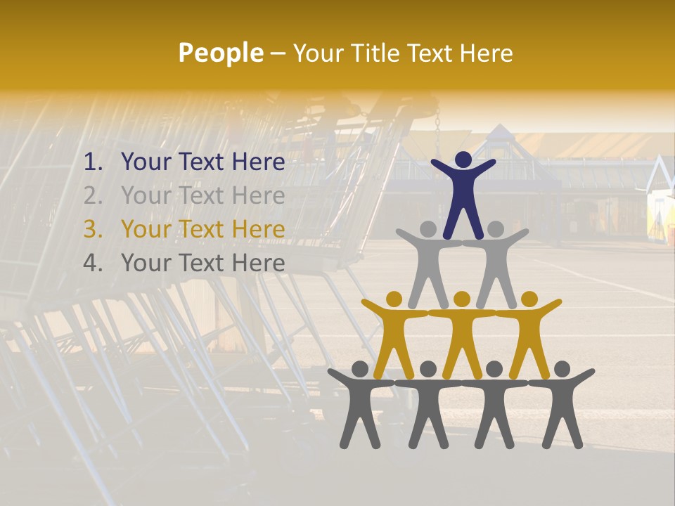 Selling Supermarket Shop PowerPoint Template