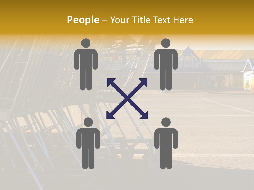 Selling Supermarket Shop PowerPoint Template