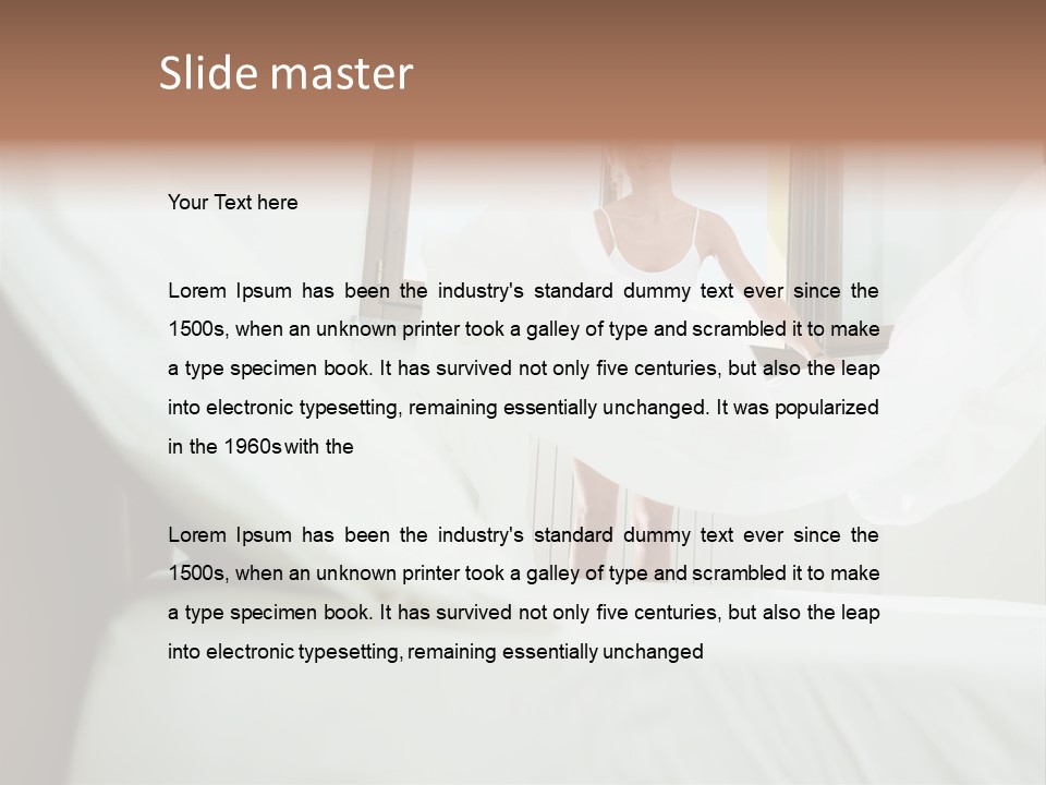 European Young Cheerful PowerPoint Template