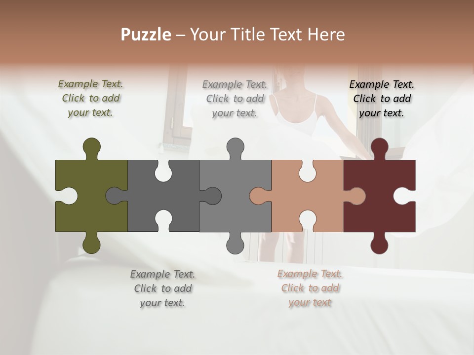 European Young Cheerful PowerPoint Template