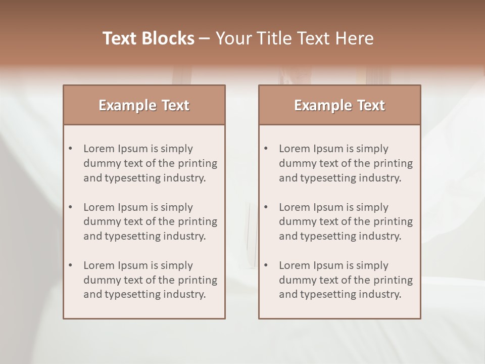 European Young Cheerful PowerPoint Template